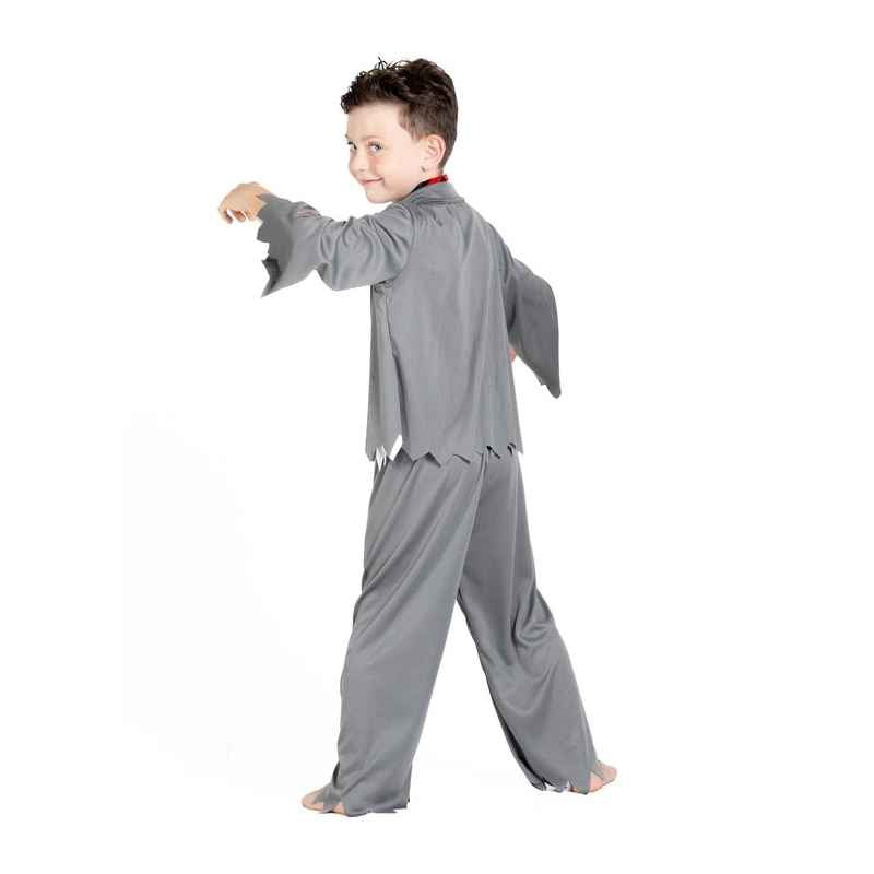 Halloween Kostume str. 5-10 år, Zombie skoledreng