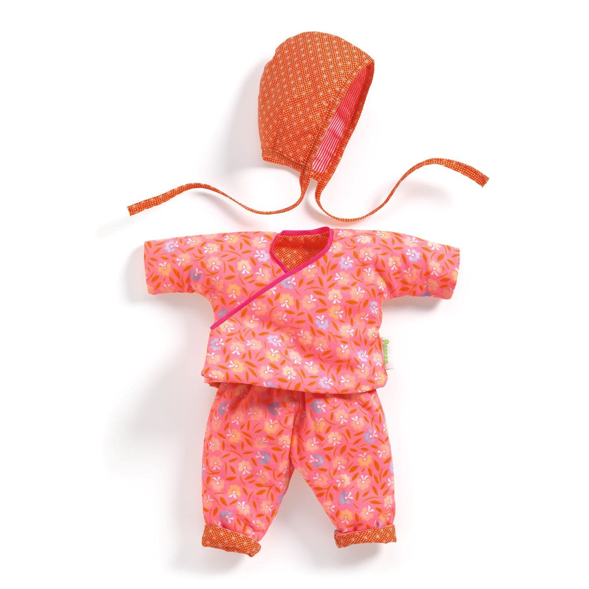 Djeco Pomea Dukketøj str. 30-34, Petunia sæt med hue