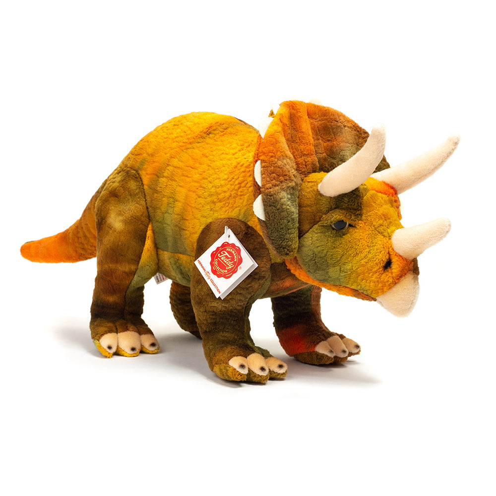 Teddy Hermann Dinosaurus bamse 42 cm, Triceratops