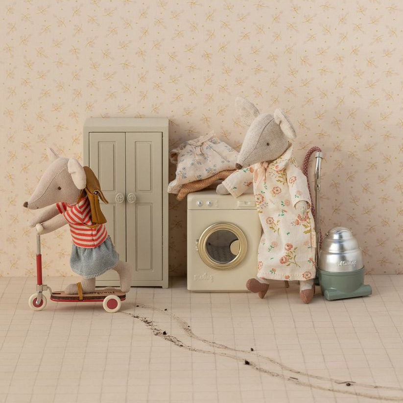 Maileg Mus, Vaskemaskine