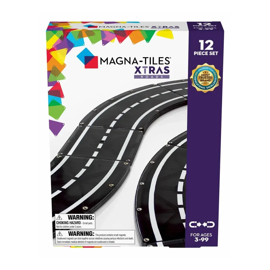 Magna-Tiles Extras Roads 12 stk.