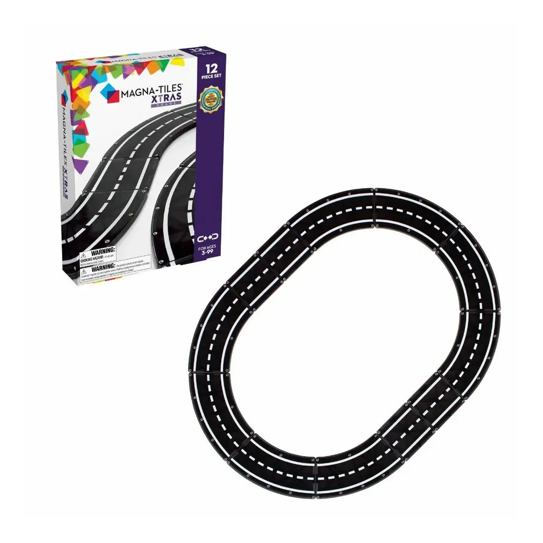 Magna-Tiles Extras Roads 12 stk.