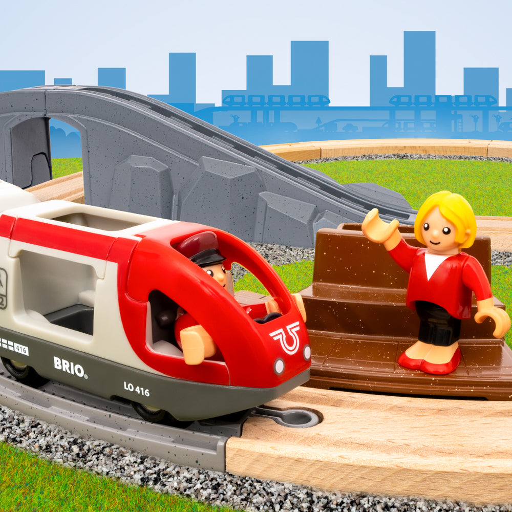 BRIO® World Startsæt med passagertog 36079