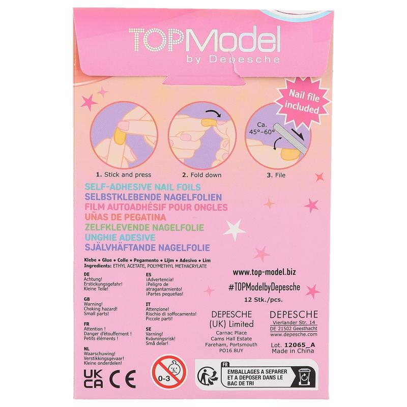 TOPModel Beauty and Me Neglefolie & Fil sæt ass. 1 stk.