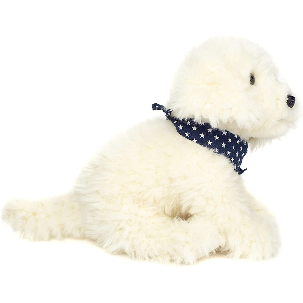 Teddy Hermann Siddende Labradoodle hvid 28 cm