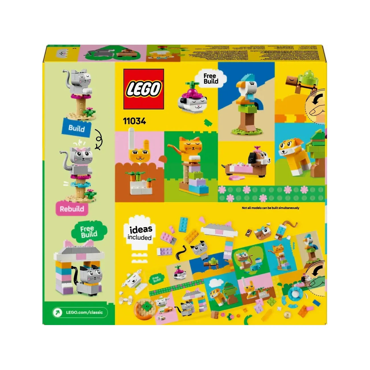 LEGO® Classic Kreative kæledyr 11034