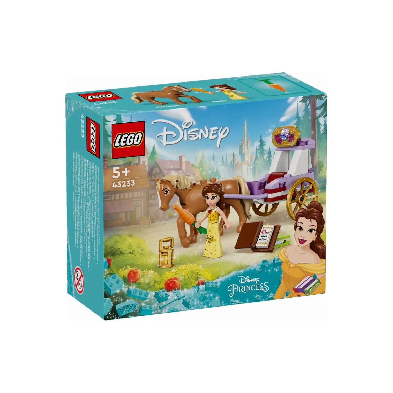 LEGO® Disney Princess Belles eventyr-hestevogn 43233