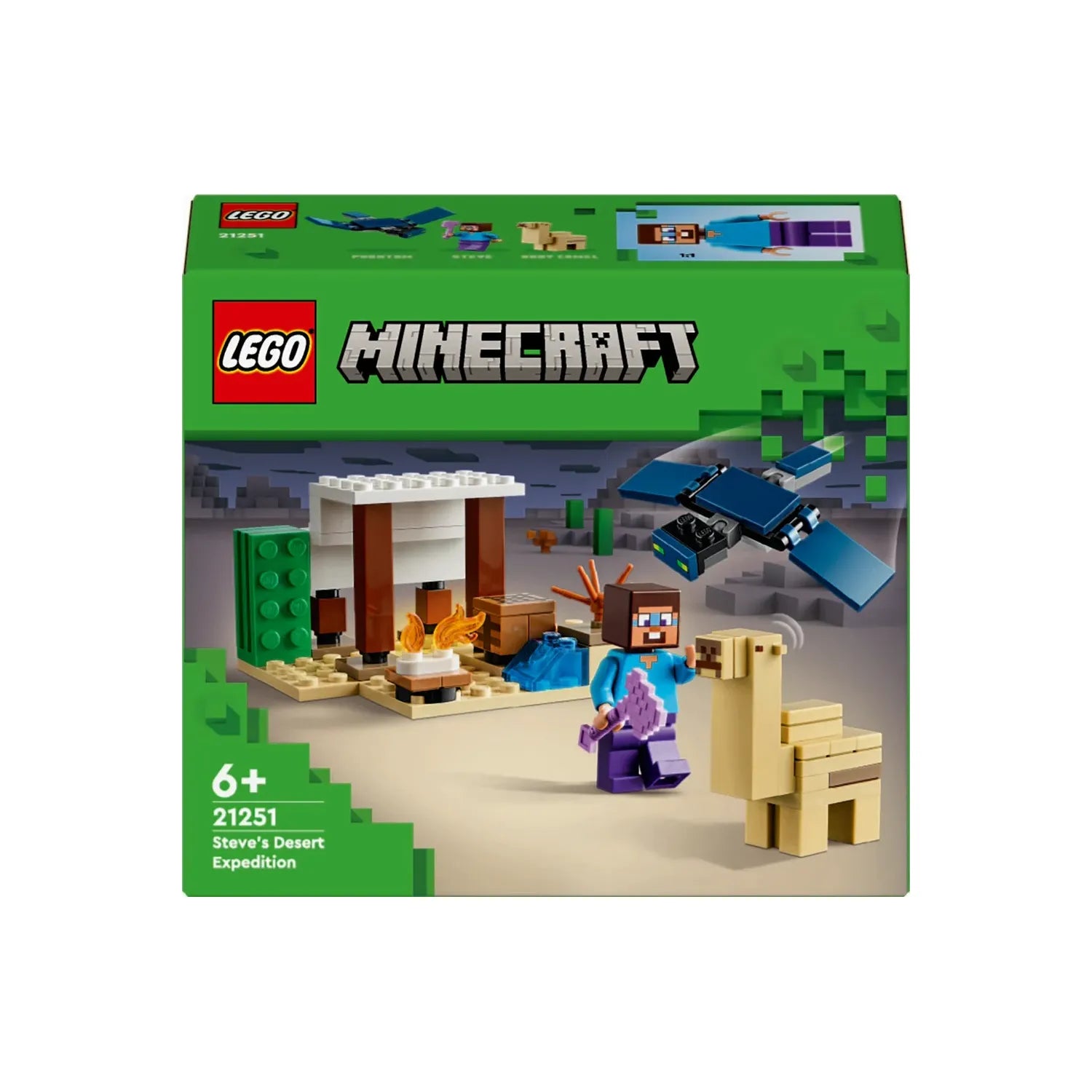 LEGO® Minecraft Steves ørkenekspedition 21251