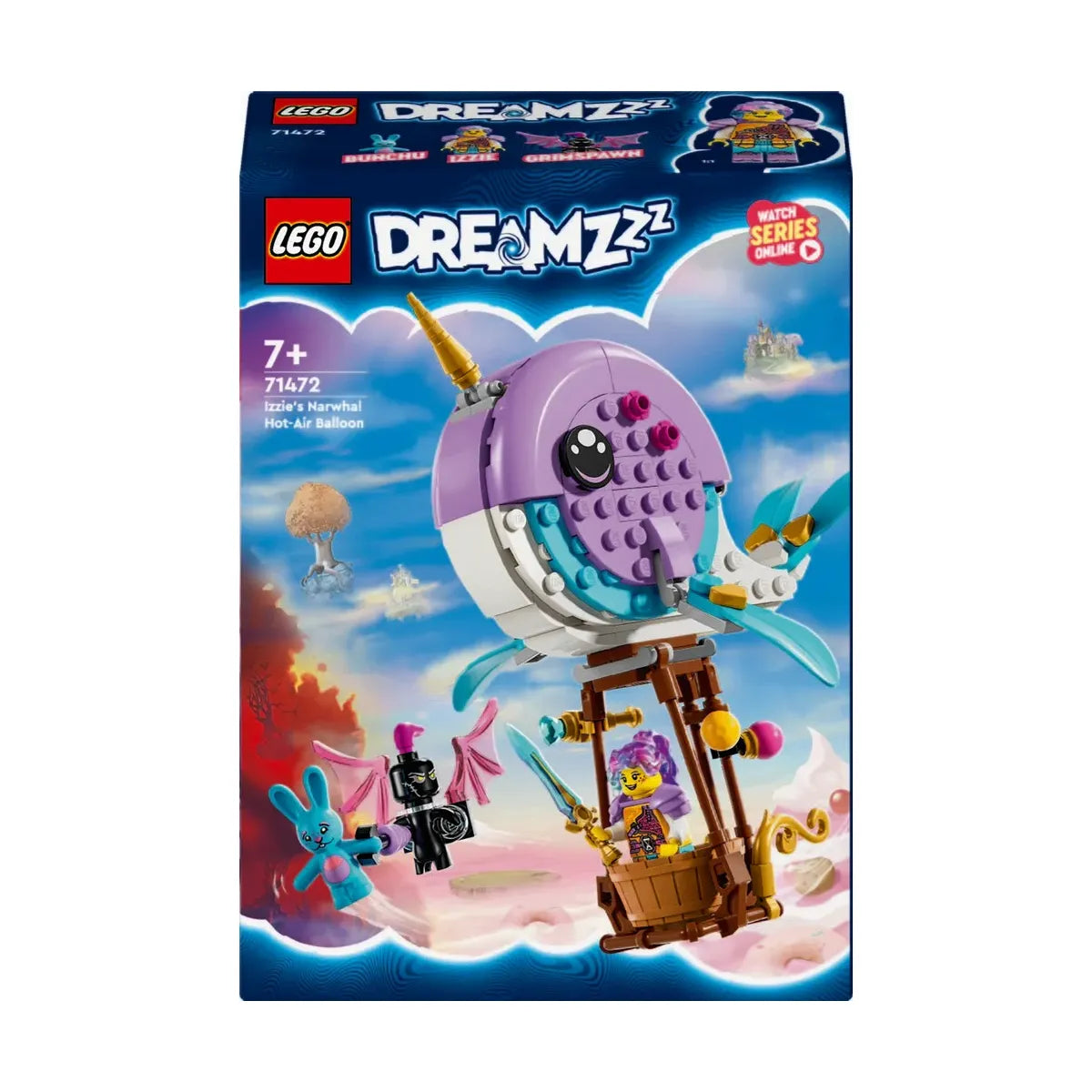 LEGO Dreamzzz Izzies Narhvalsluftballon 71472