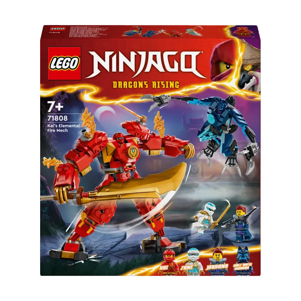 71808 Lego Ninjago Kais Ild-elementrobot