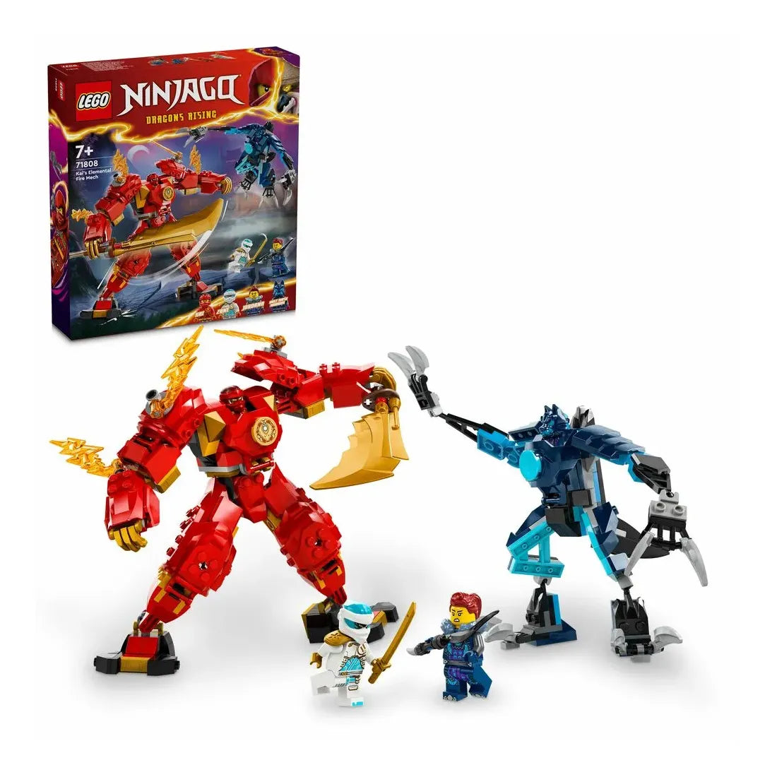 71808 Lego Ninjago Kais Ild-elementrobot
