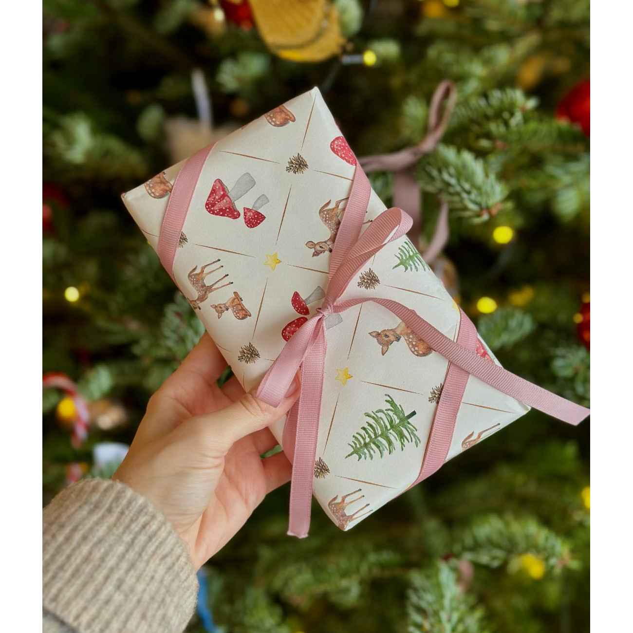 All By Voss Gavepapir 5 m, Bambi