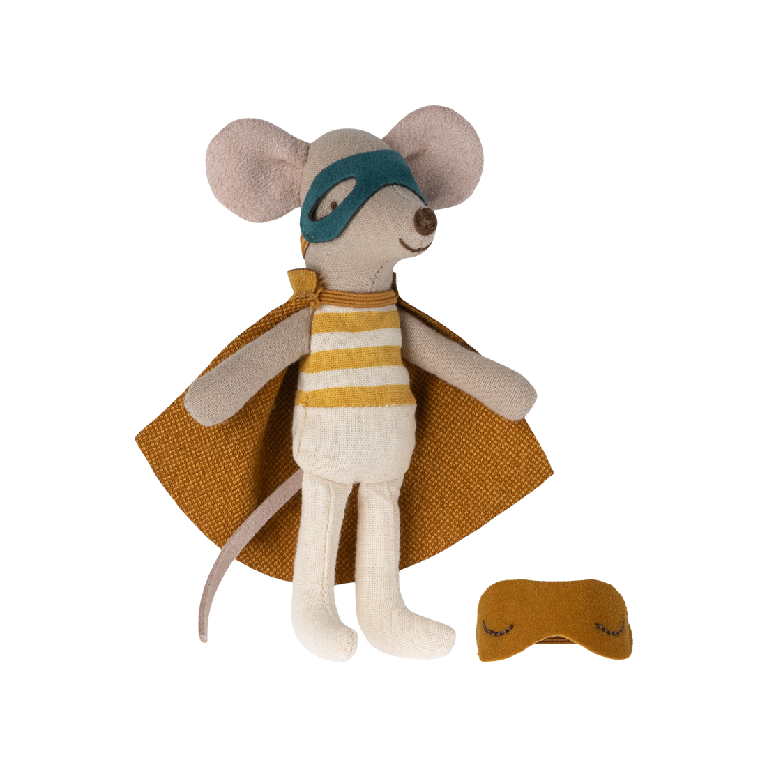 Maileg Superhelt lillebror mus i tændstikæske