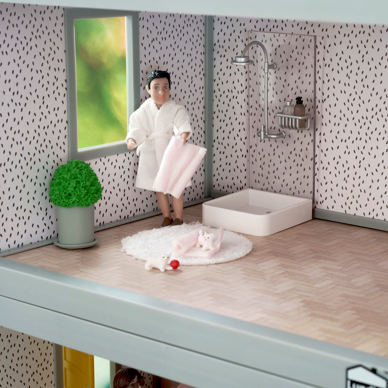 Lundby Dukkehus møbler, Brusesæt