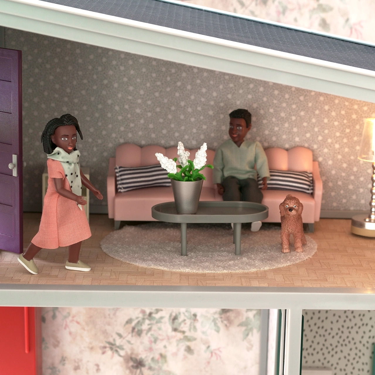 Lundby Dukkehus møbler, Dagligstuesæt basic