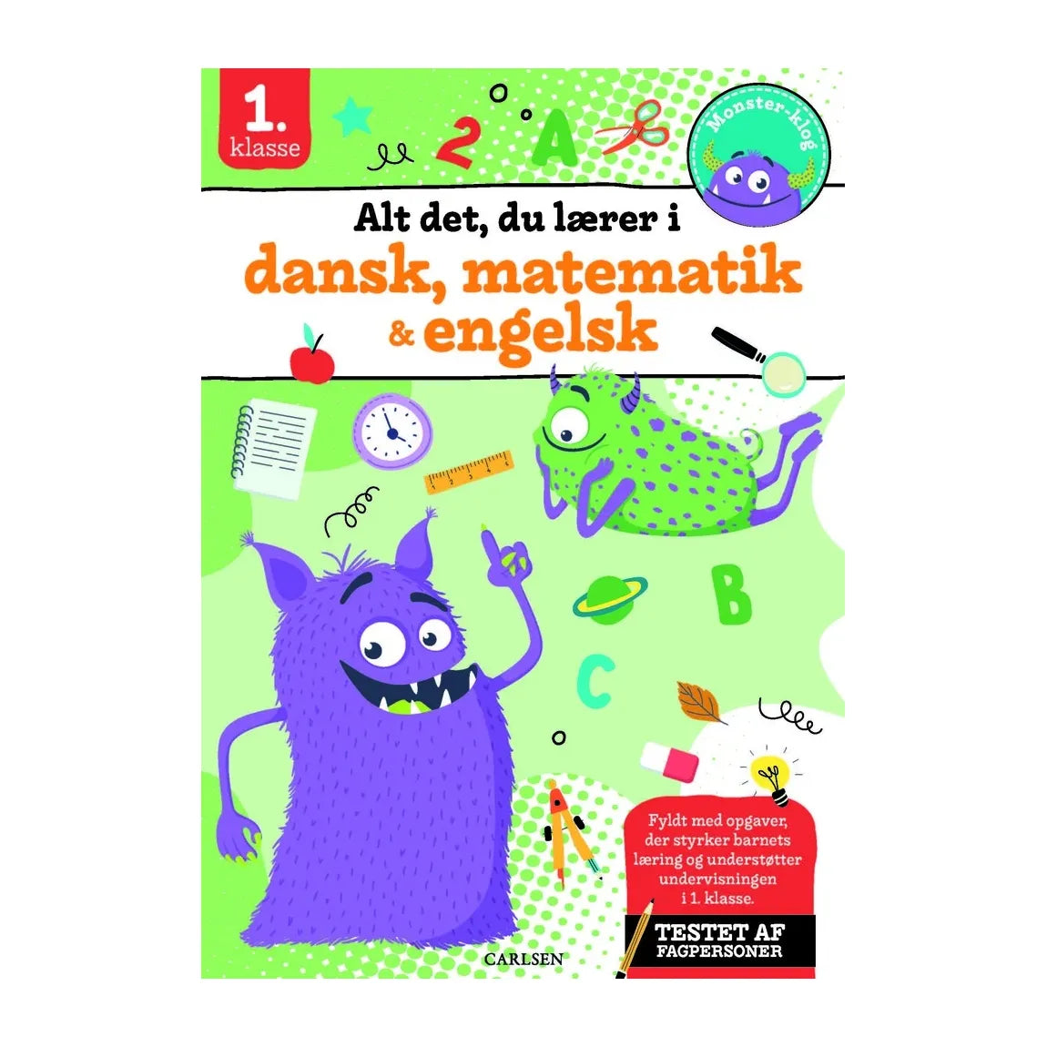 Alt det, du lærer i dansk, matematik & engelsk, 1. klasse