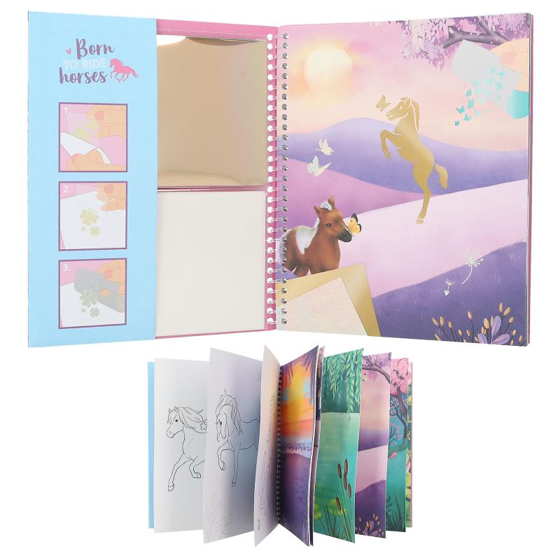 Miss Melody Stickersbog, Stick & Shine