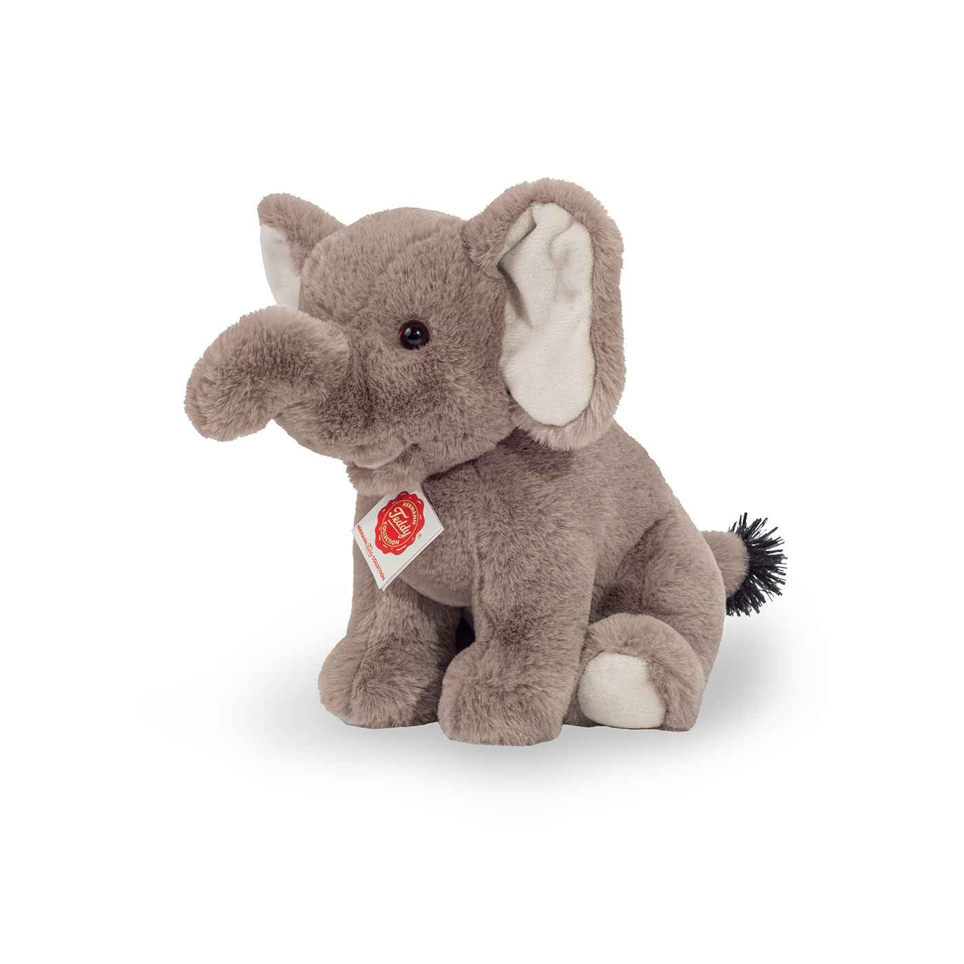 Teddy Hermann Siddende elefant 25 cm