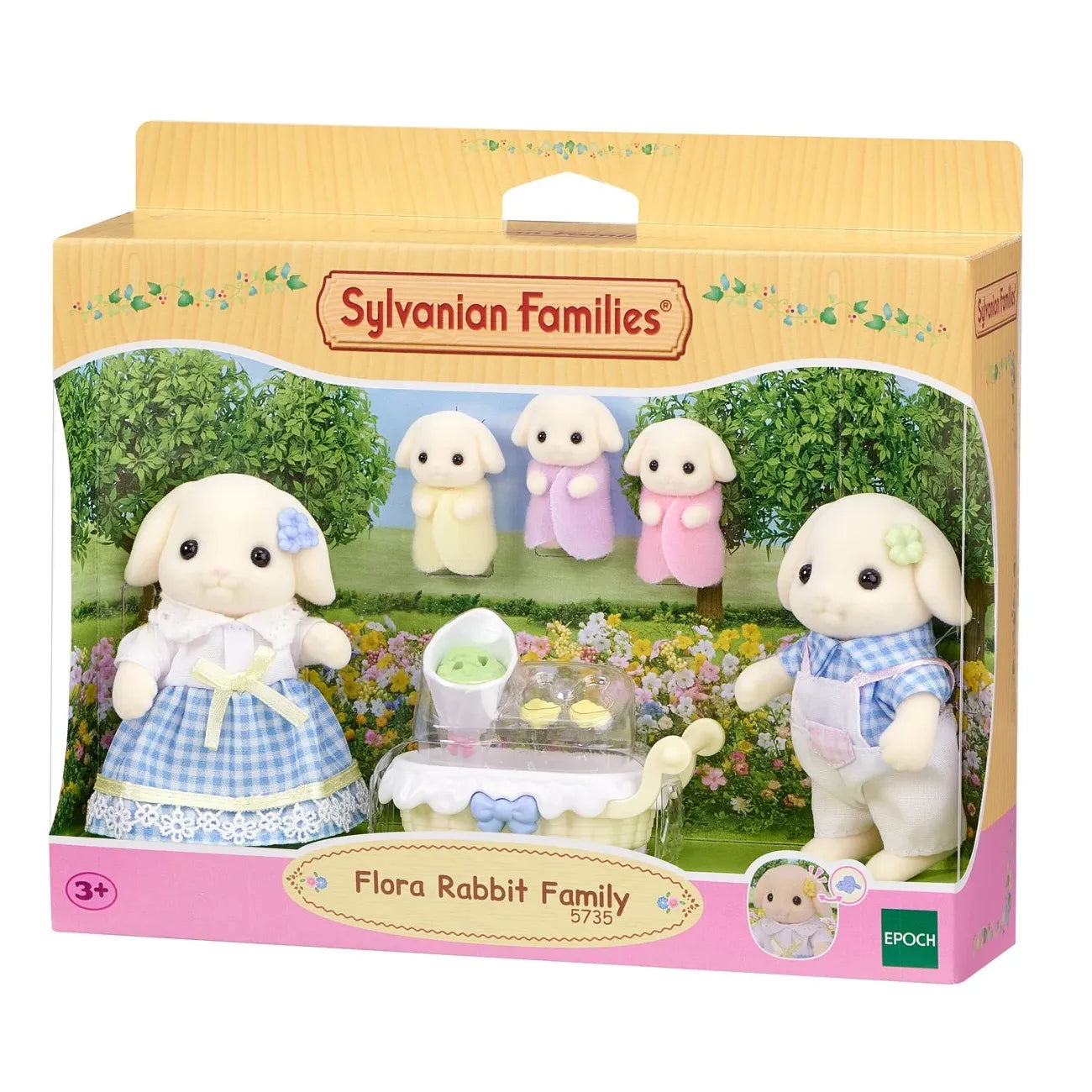 Sylvanian Families Flora kanin familie 5735