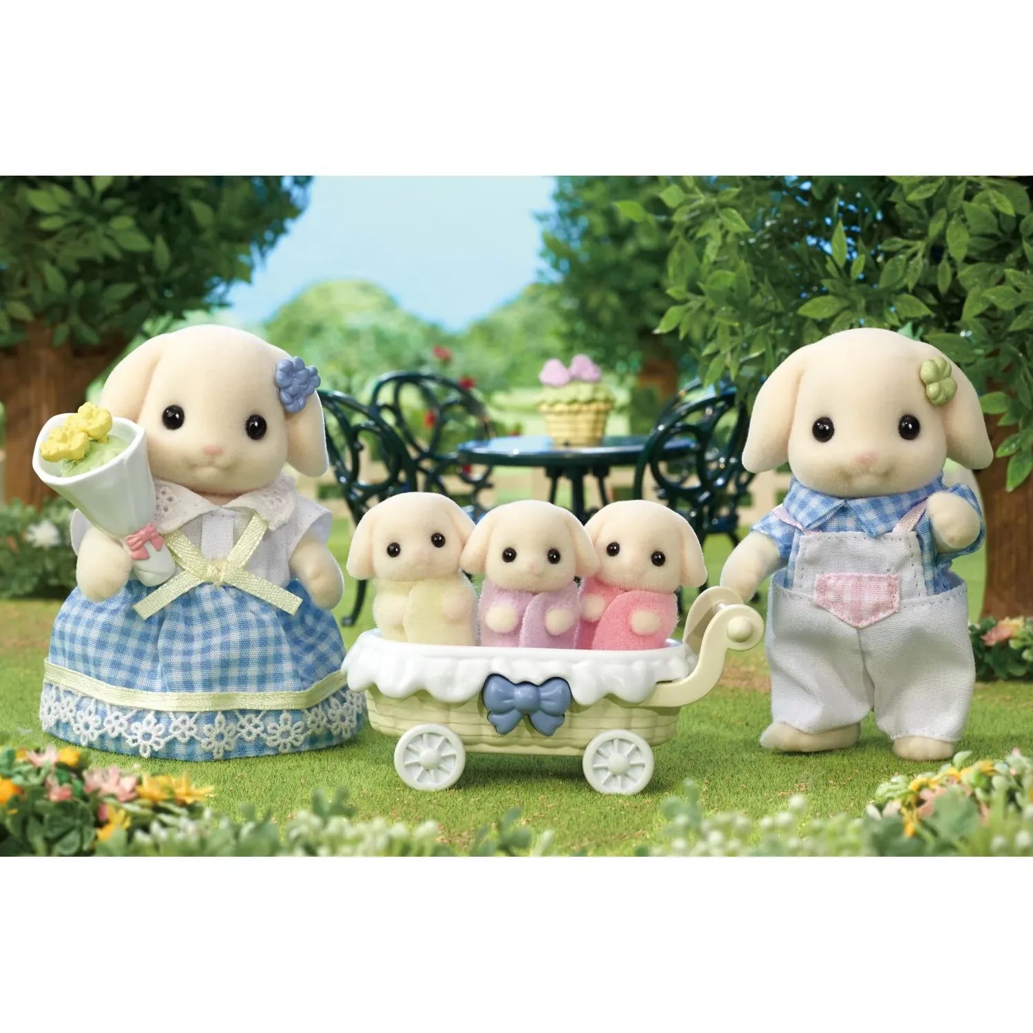 Sylvanian Families Flora kanin familie 5735