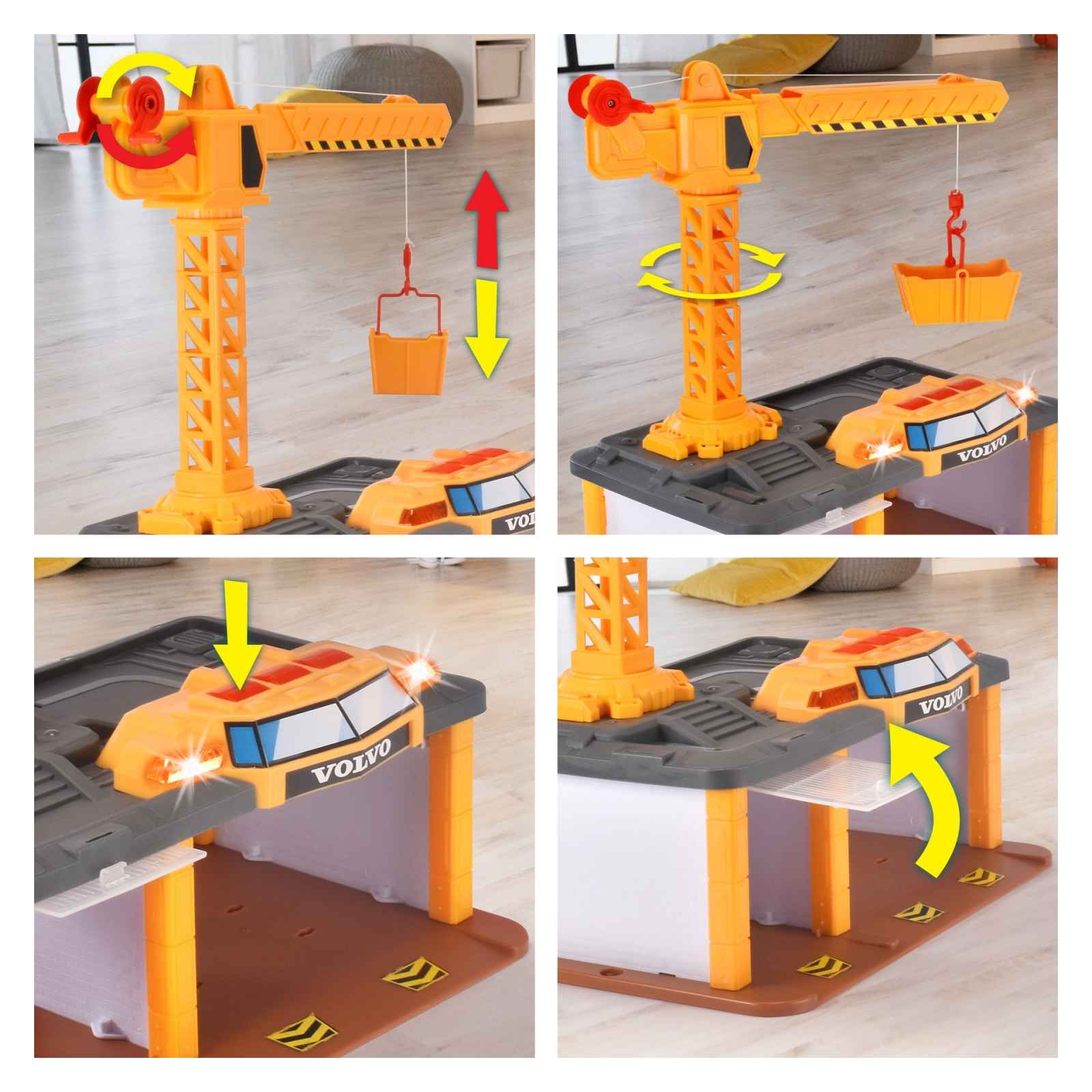 Dickie Toys Volvo Byggestation