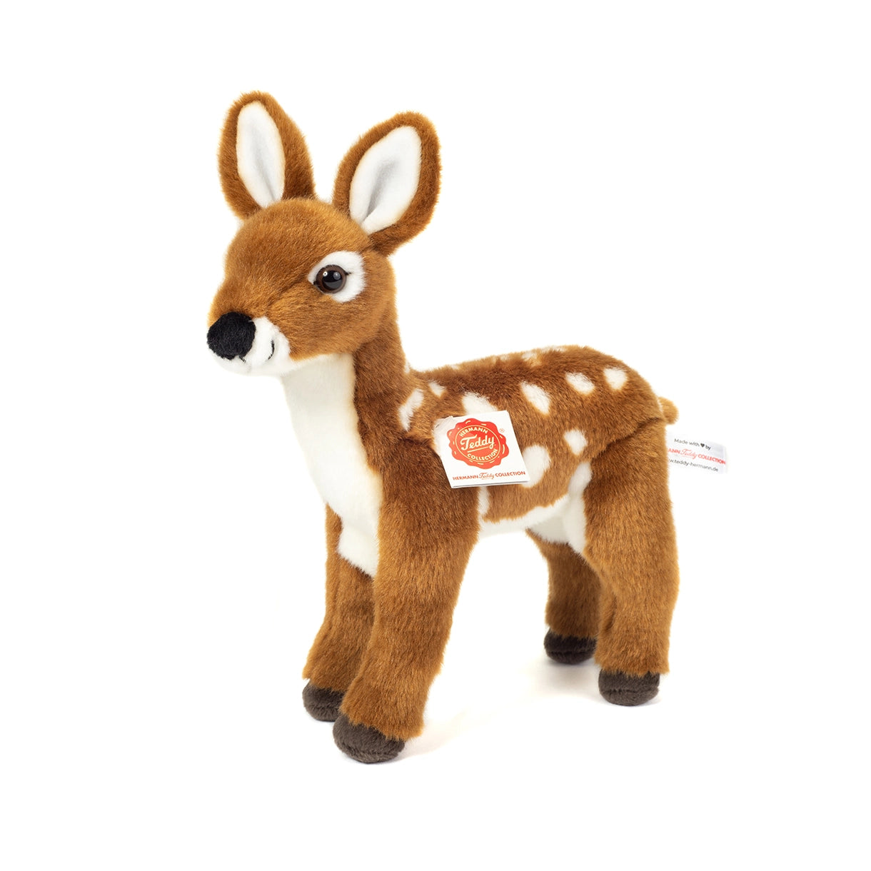 Teddy Hermann Stående dådyrkalv 23 cm