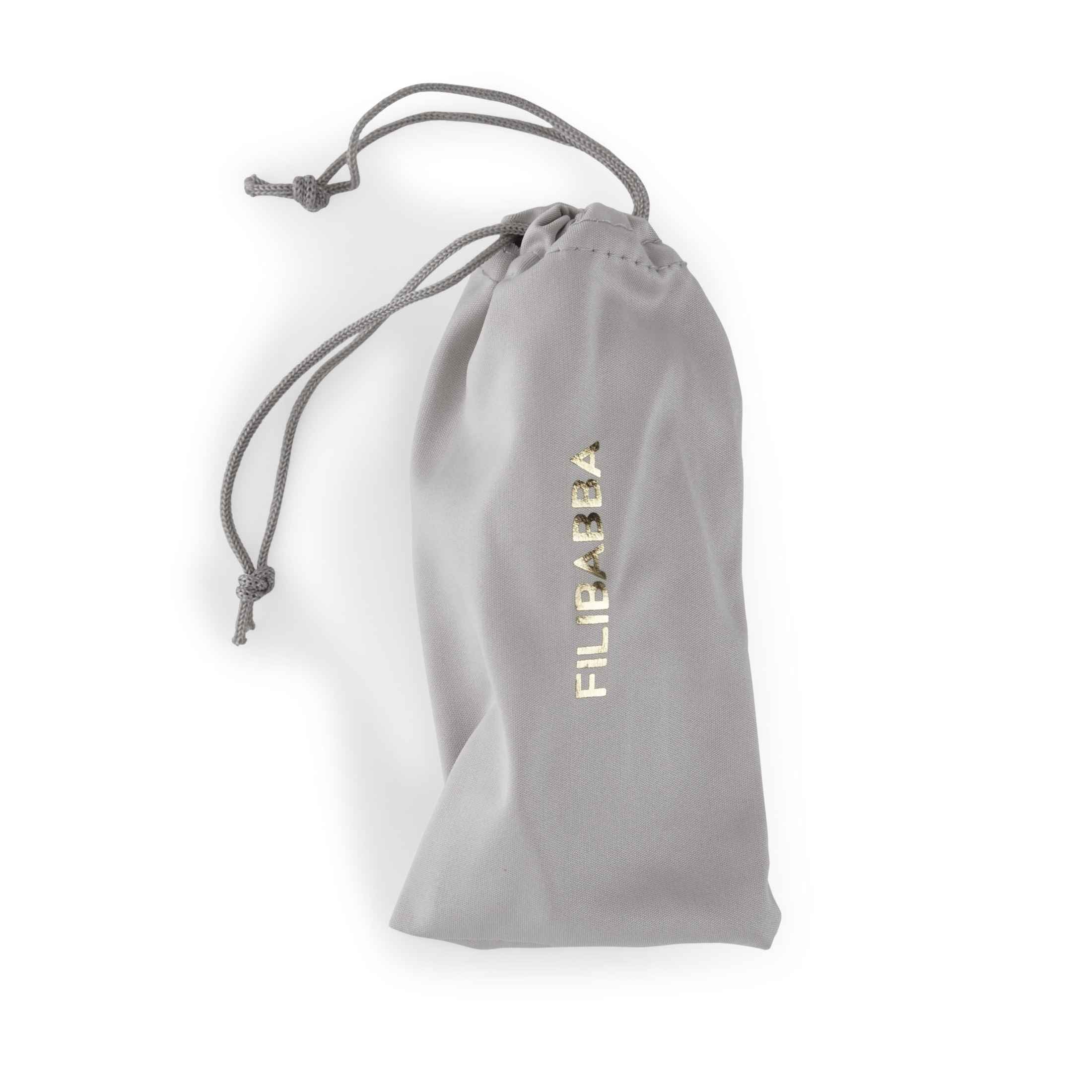 Filibabba Solbriller i genbrugsplastik 1-3 år, Black