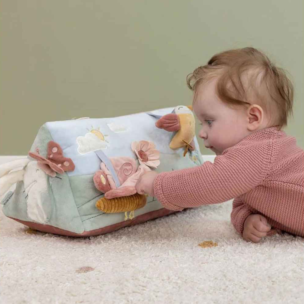 Little Dutch Aktivitetstrekant i stof, Fairy Garden