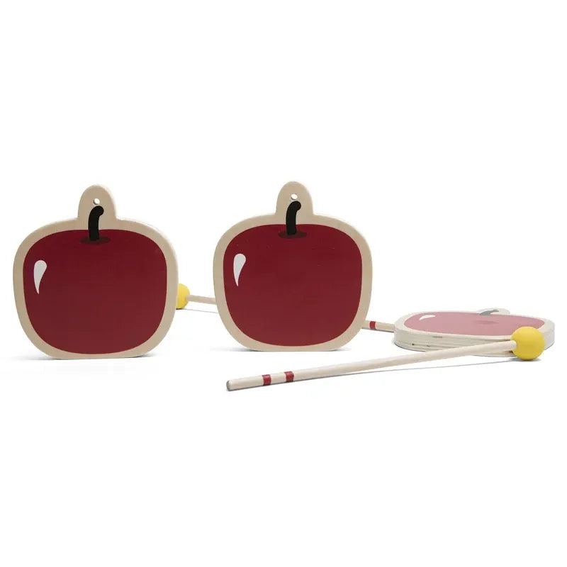 BS Bue og pil i træ inkl. 3 pile og 3 æbler