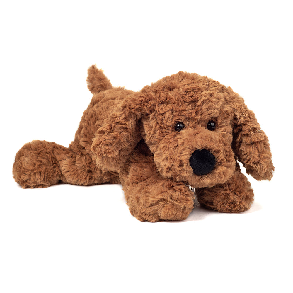 Teddy Hermann Liggende Doodle hund 30 cm, Rødbrun