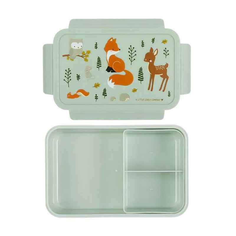A Little Lovely Company Bento madkasse, Forest Friends