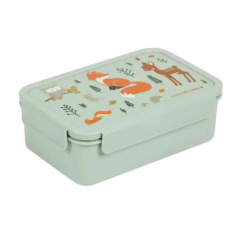 A Little Lovely Company Bento madkasse, Forest Friends