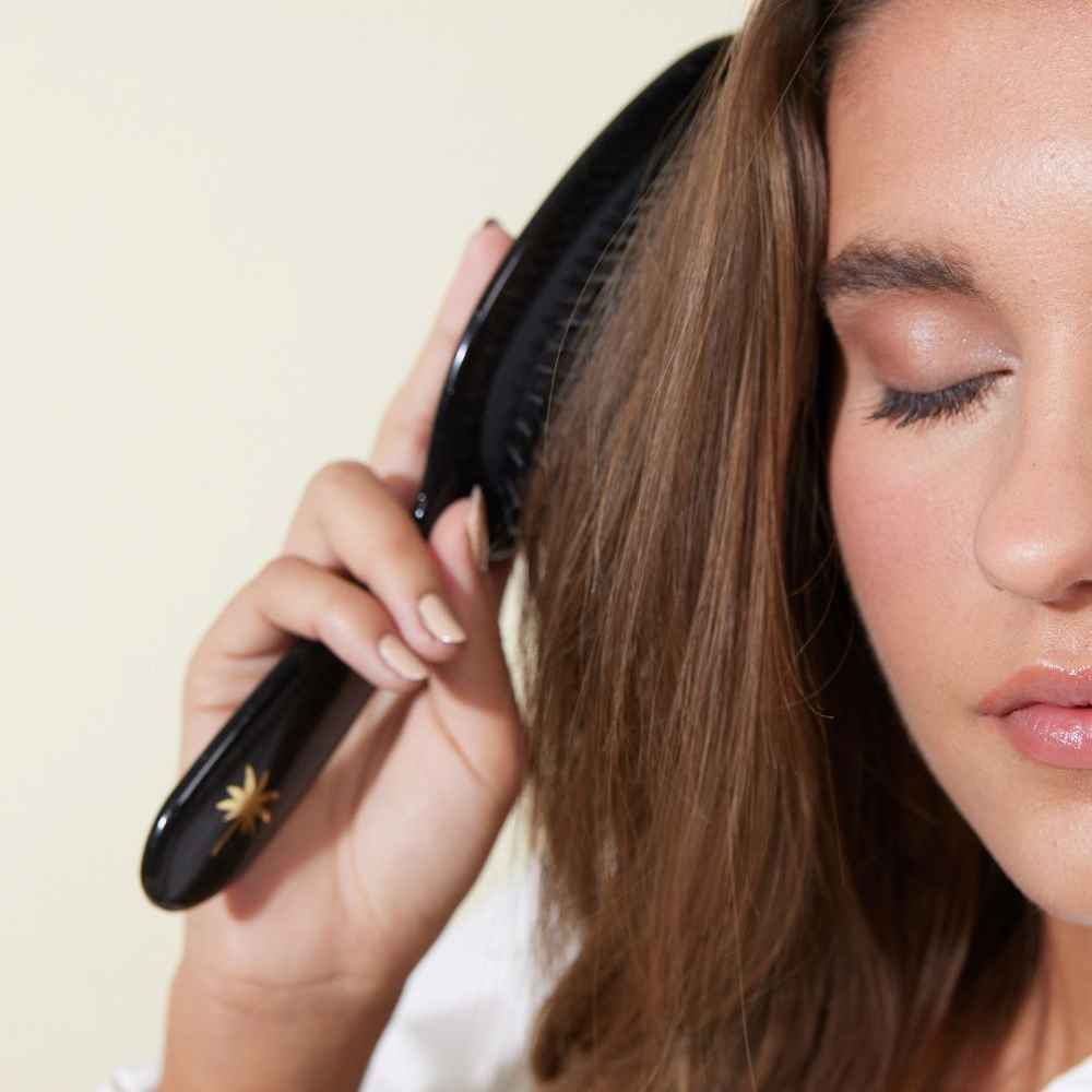 Fan Palm Brush large, Stardust