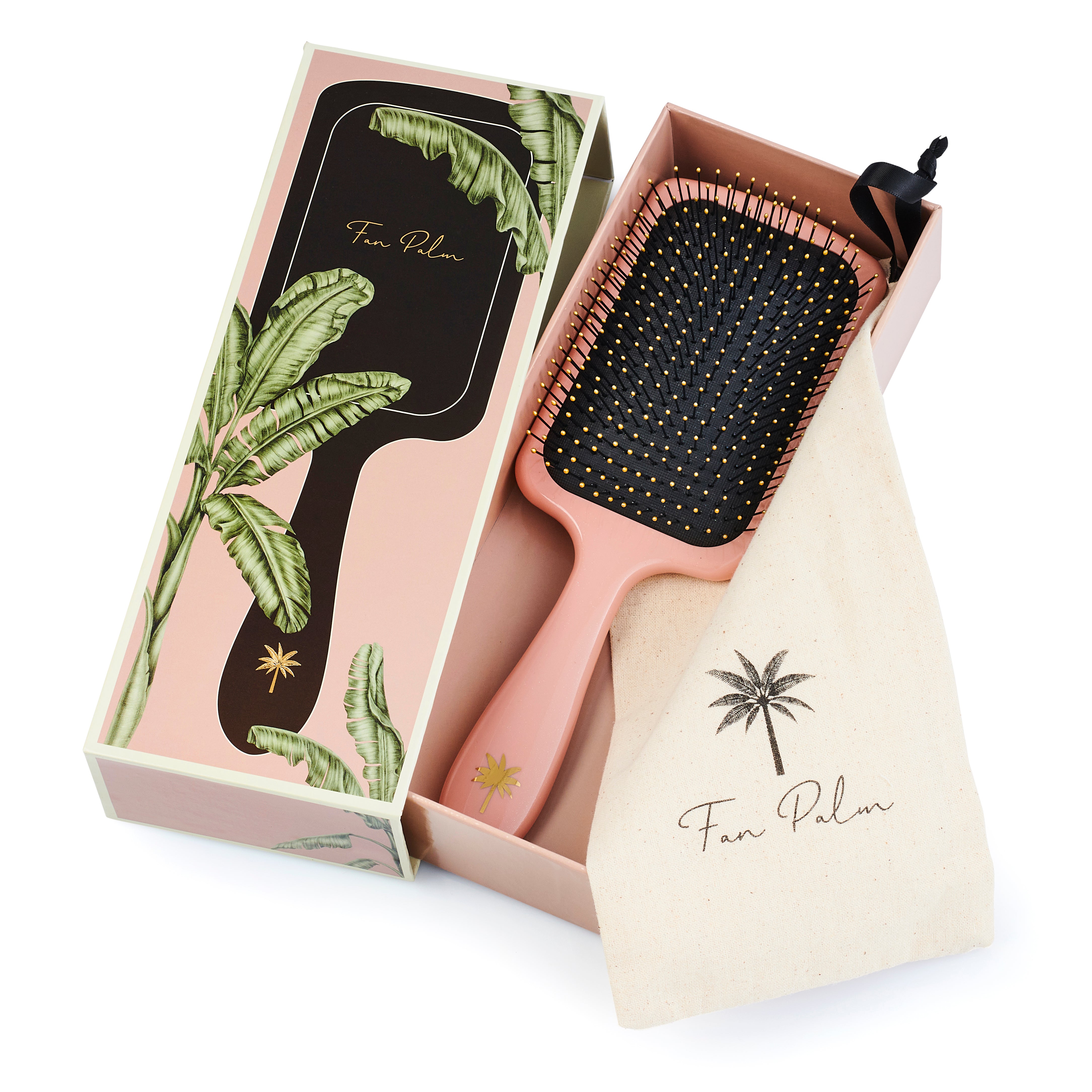 Fan Palm Wet Paddle Brush large, Bloom