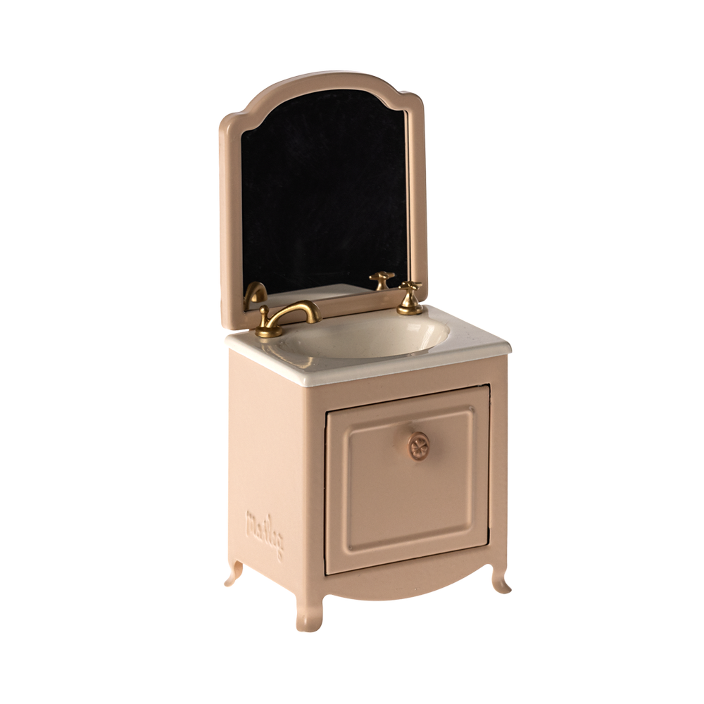 Maileg Mus, Baderumsmøbel pudder