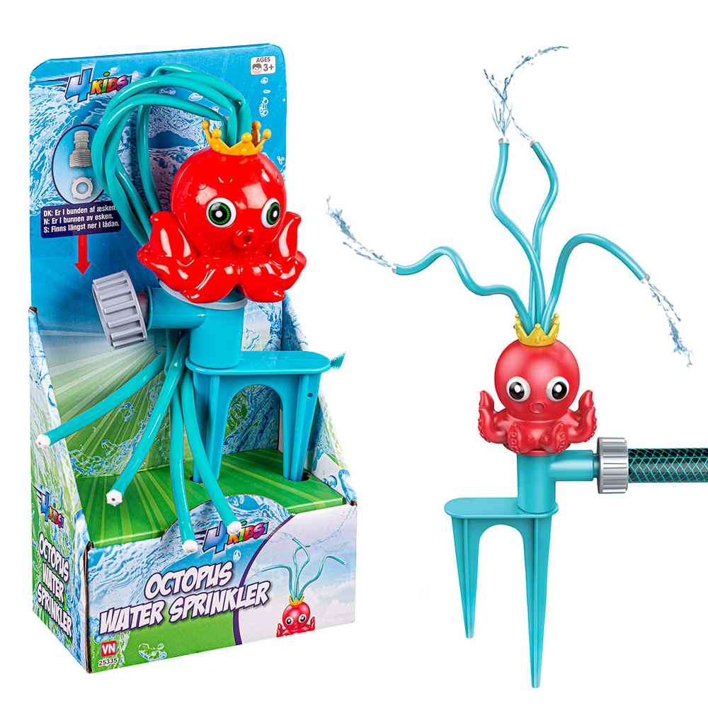 4Kids Blæksprutte vandsprinkler