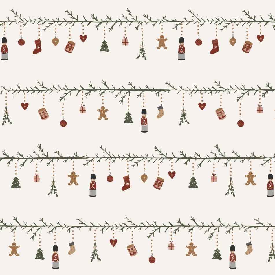 IB Laursen Gavepapir 5 m, My Nostalgic Christmas 2024