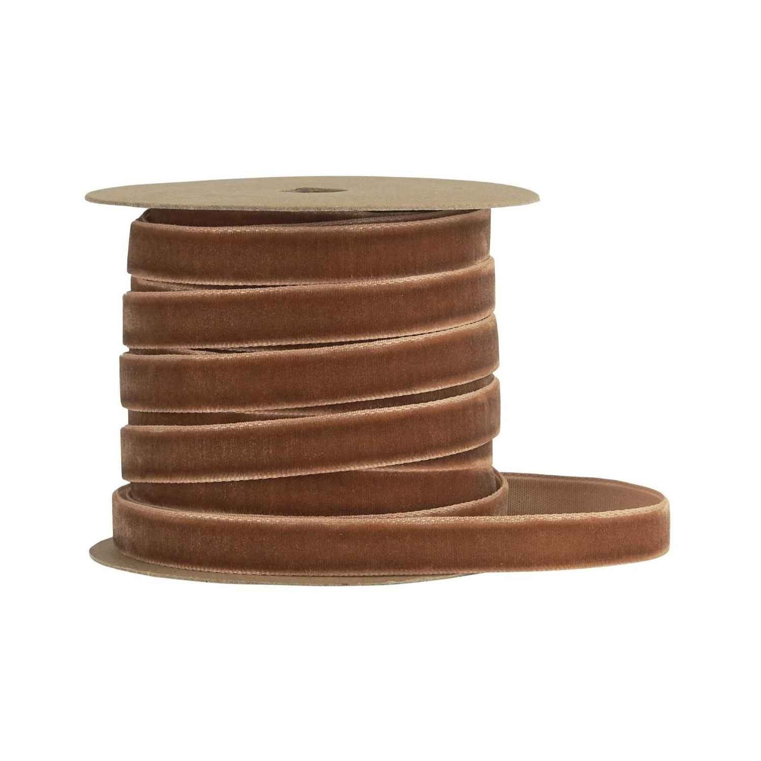 Velourbånd 10 m, Rust