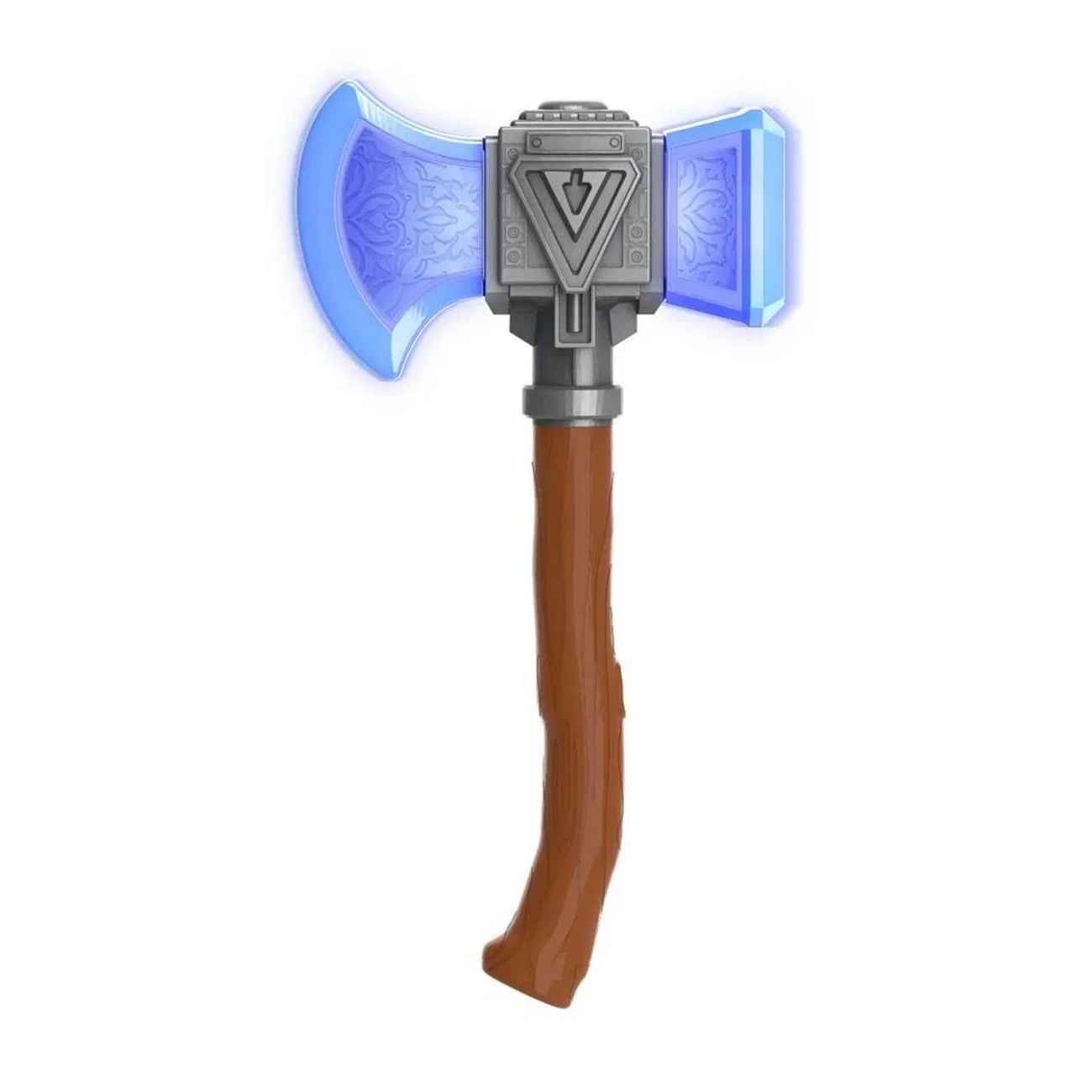 Hero Weapons Viking hammerøkse med lys og lyd