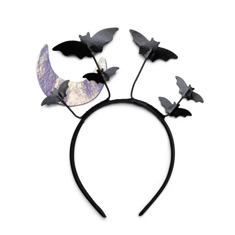 Great Pretenders Halloween hårbøjle med flagermus