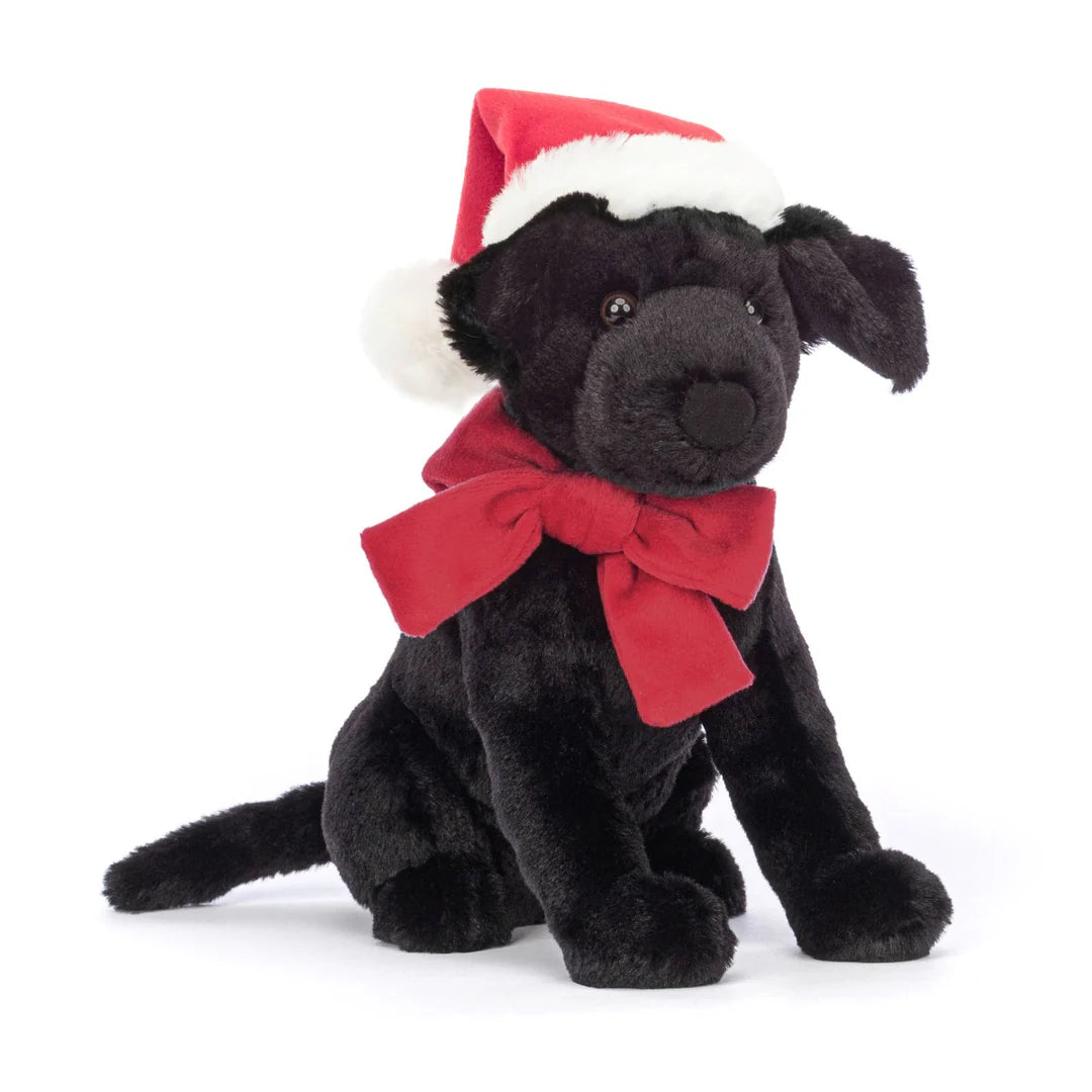 Jellycat Julebamse, Winter Warmer Pippa labrador 22 cm