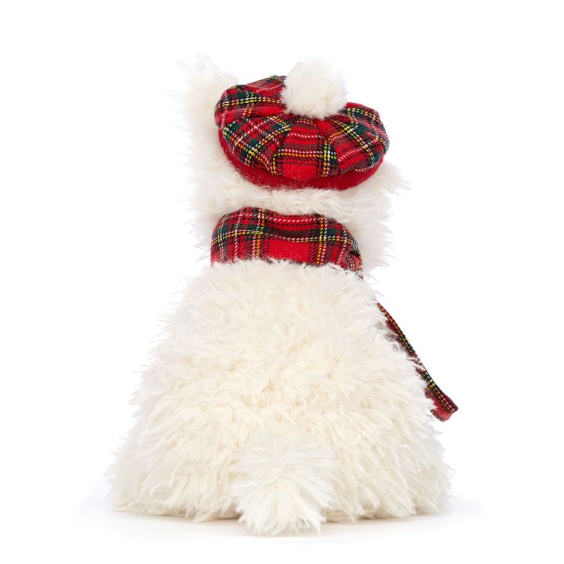 Jellycat Julebamse, Winter Warmer Munro Skotsk Terrier 21 cm