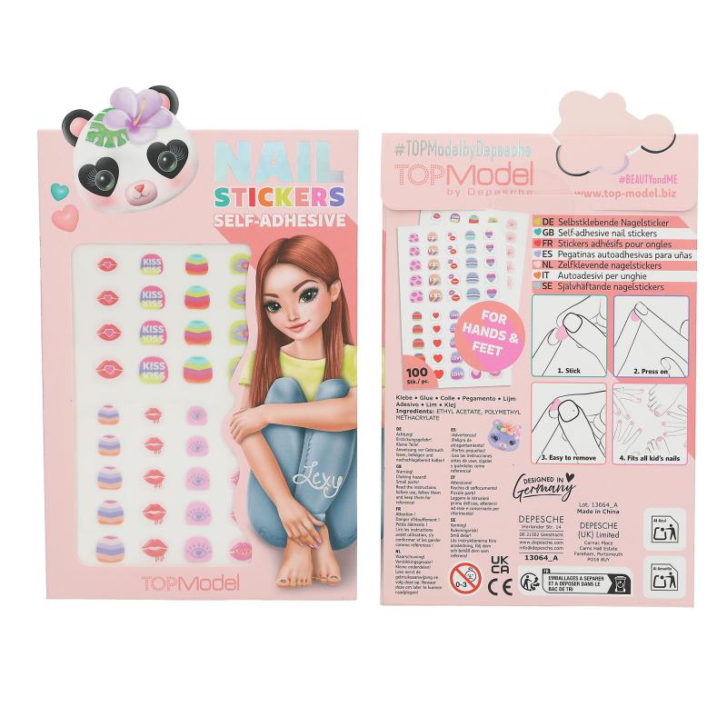 TOPModel Beauty and Me Neglestickers ass. 1 pk.