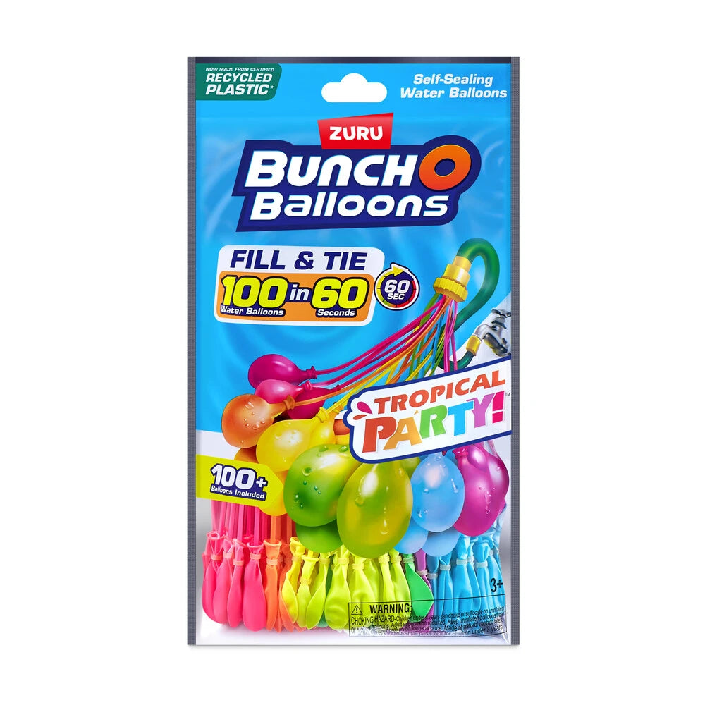 Bunch O Balloons vandballoner 100 stk. Tropical Party