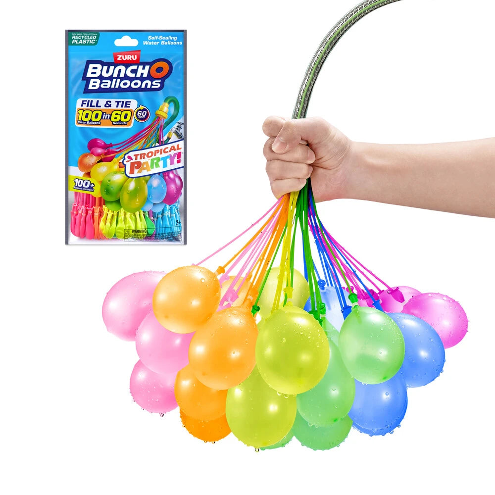 Bunch O Balloons vandballoner 100 stk. Tropical Party