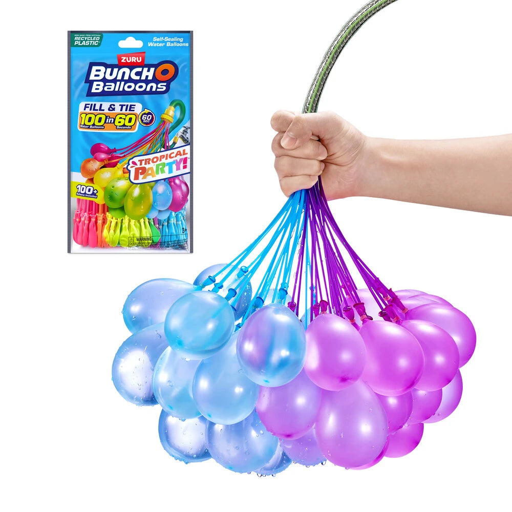 Bunch O Balloons vandballoner 100 stk. Tropical Party