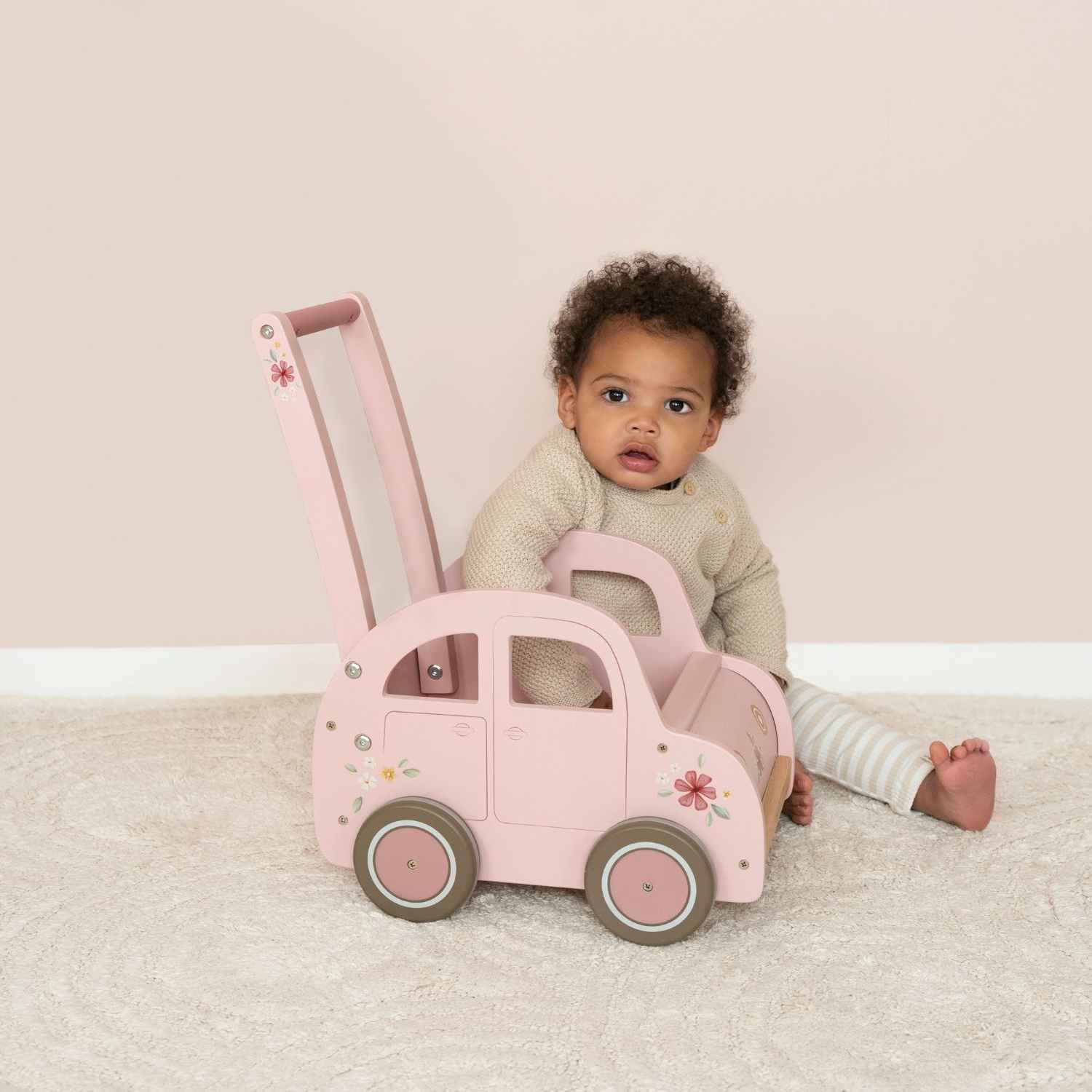 Little Dutch Gåvogn Baby Walker Pink