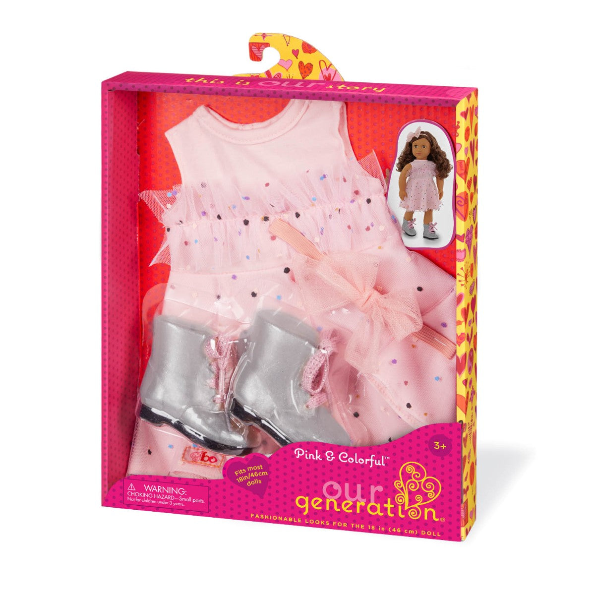 Our Generation Dukketøj, Kjole og støvler