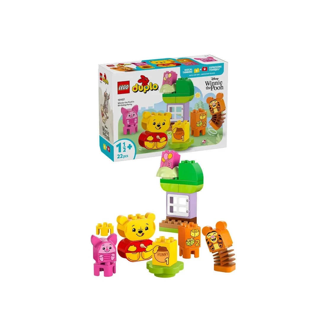 10457 LEGO Duplo Disney Peter Plys fødselsdagsfest