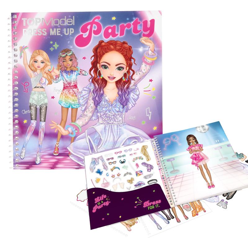 TOPModel Dress me up Stickerbog, Party